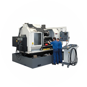 Установка станков на площадке