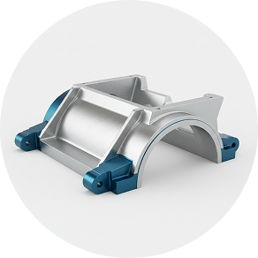 Реставрация корпусов узлов станков